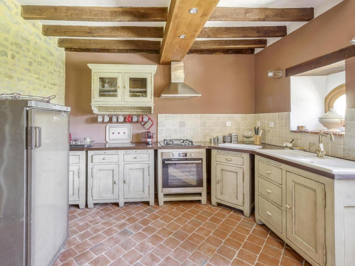 Burgundian Farmhouse In Talon With Fireplace エクステリア 写真